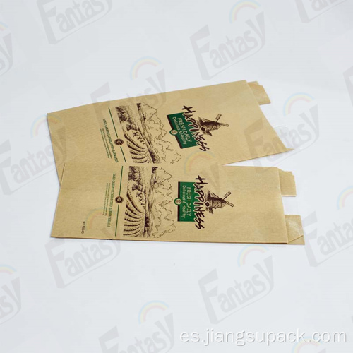 Bolsa de Papel Pan Bag Kraft Packaging